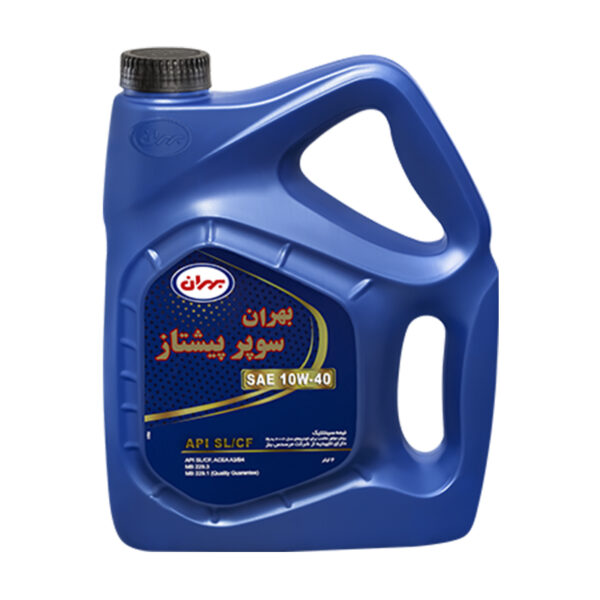 روغن موتور بهران سوپر پیشتاز مدل 10W-40 SL چهار لیتری